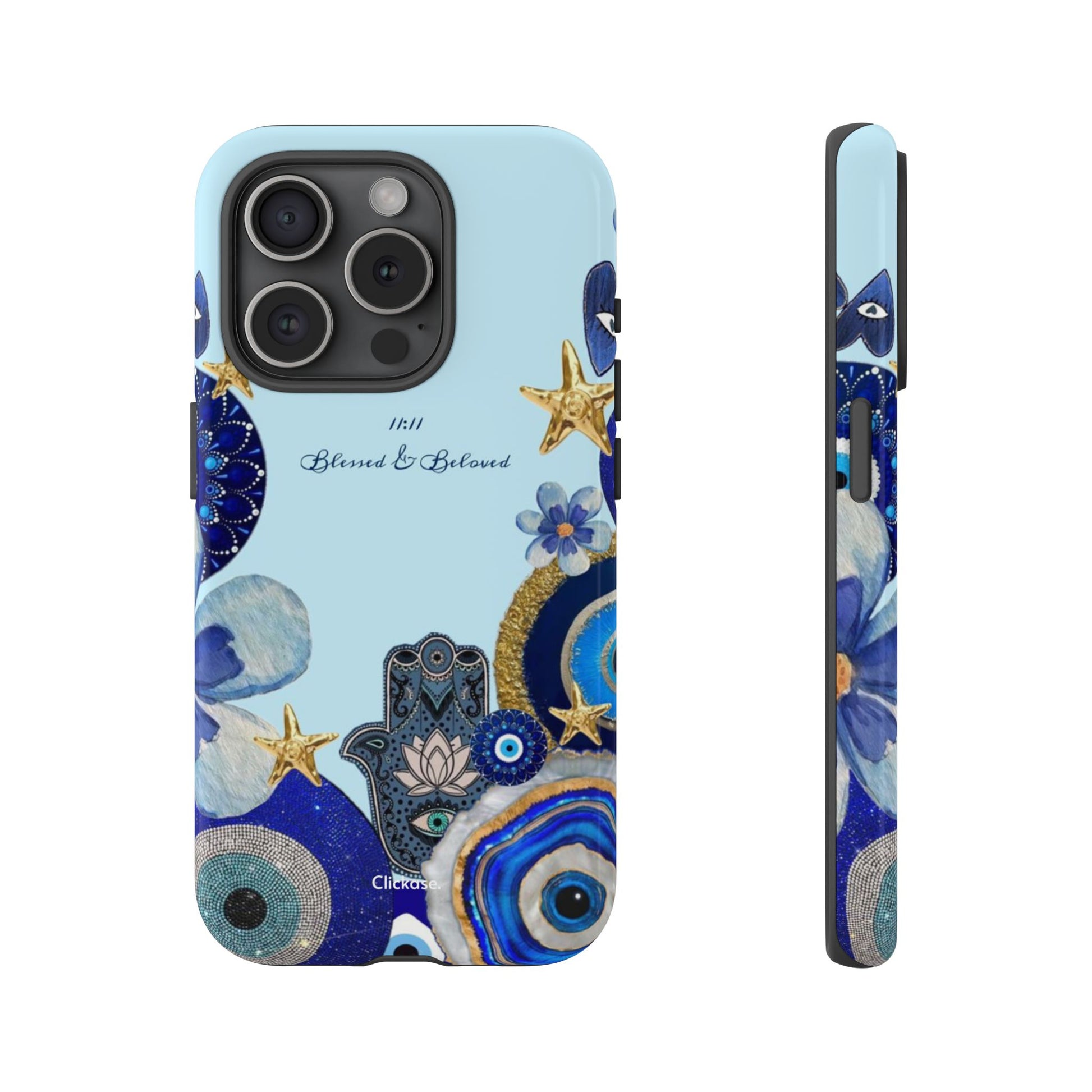 Hamsa Ocean-Inspired Tough Phone Case by