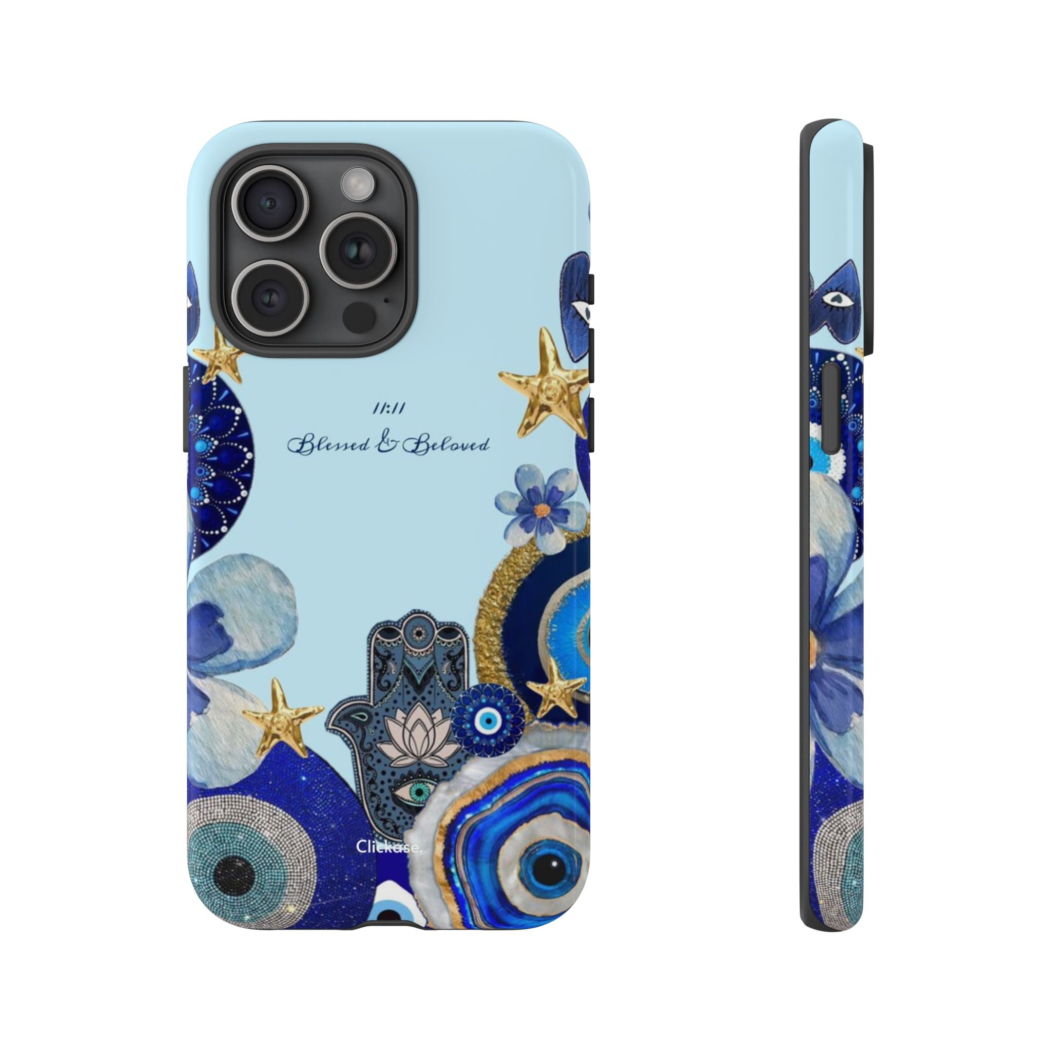 Hamsa Ocean-Inspired Tough Phone Case by