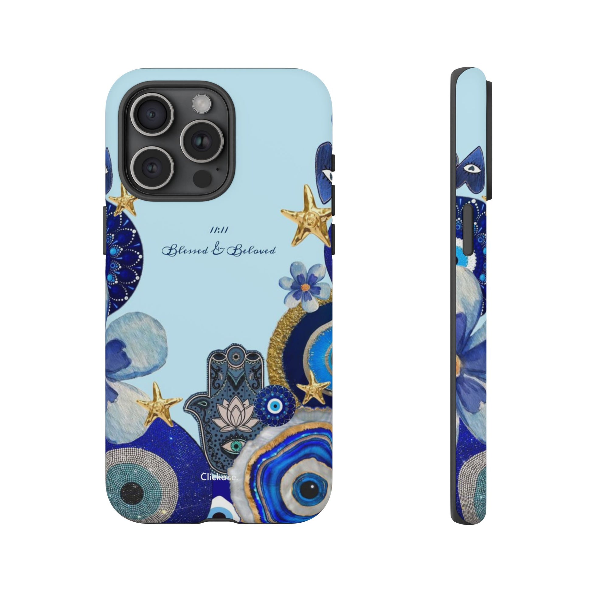 Hamsa Ocean-Inspired Tough Phone Case by