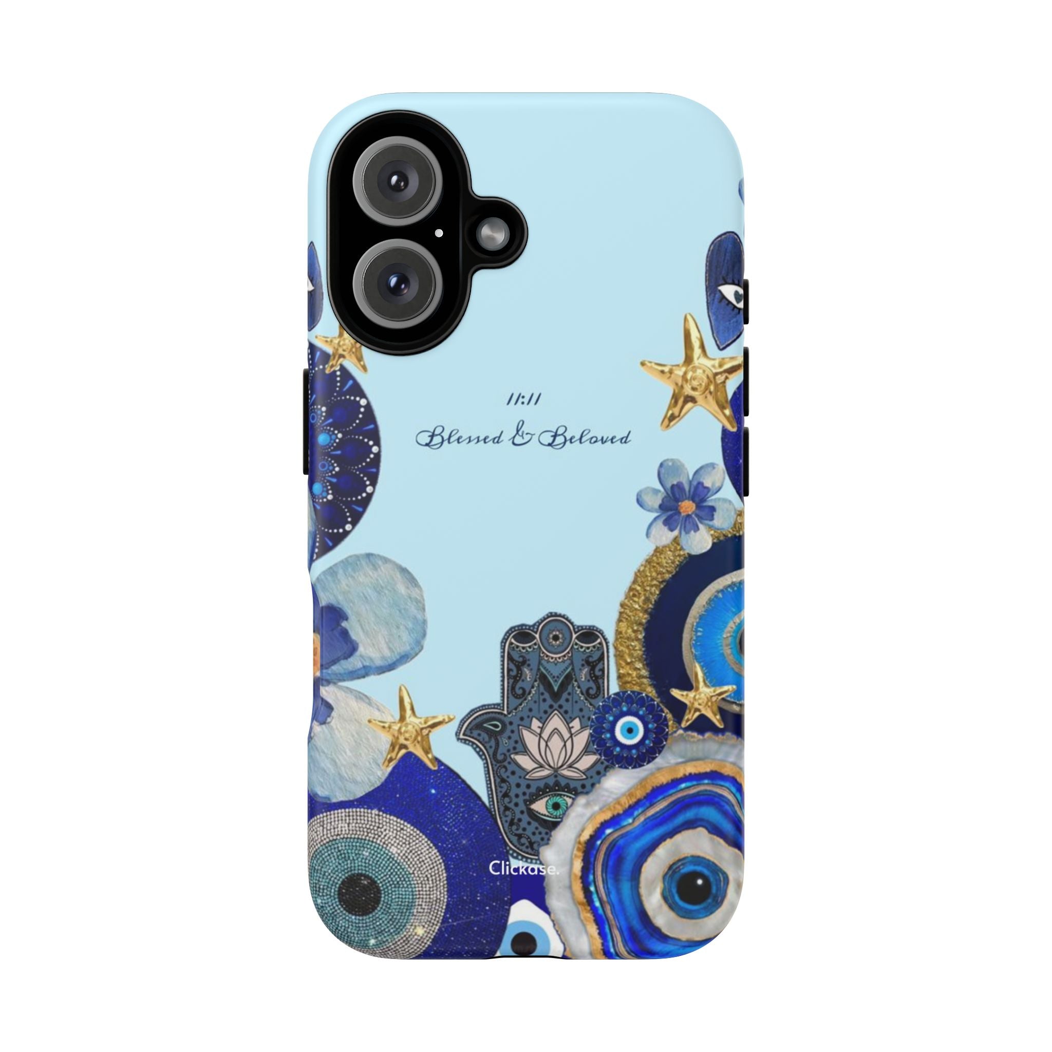 Hamsa Ocean-Inspired Tough Phone Case by