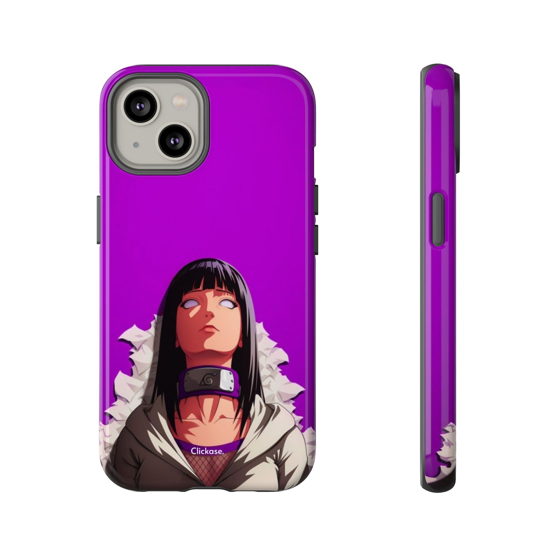 Hinata Hyuga - Naruto Tough Phone CasePhone CaseClickase®Hinata Hyuga - Naruto