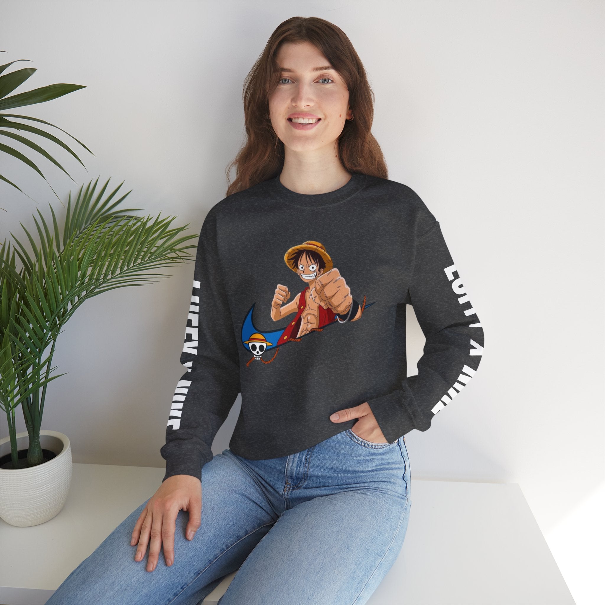 Luffy x Nike One Piece - Unisex Sweatshirt by