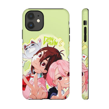 Momo & Aira - Dan Da Dan Tough Phone CasePhone CaseClickase®Momo & Aira