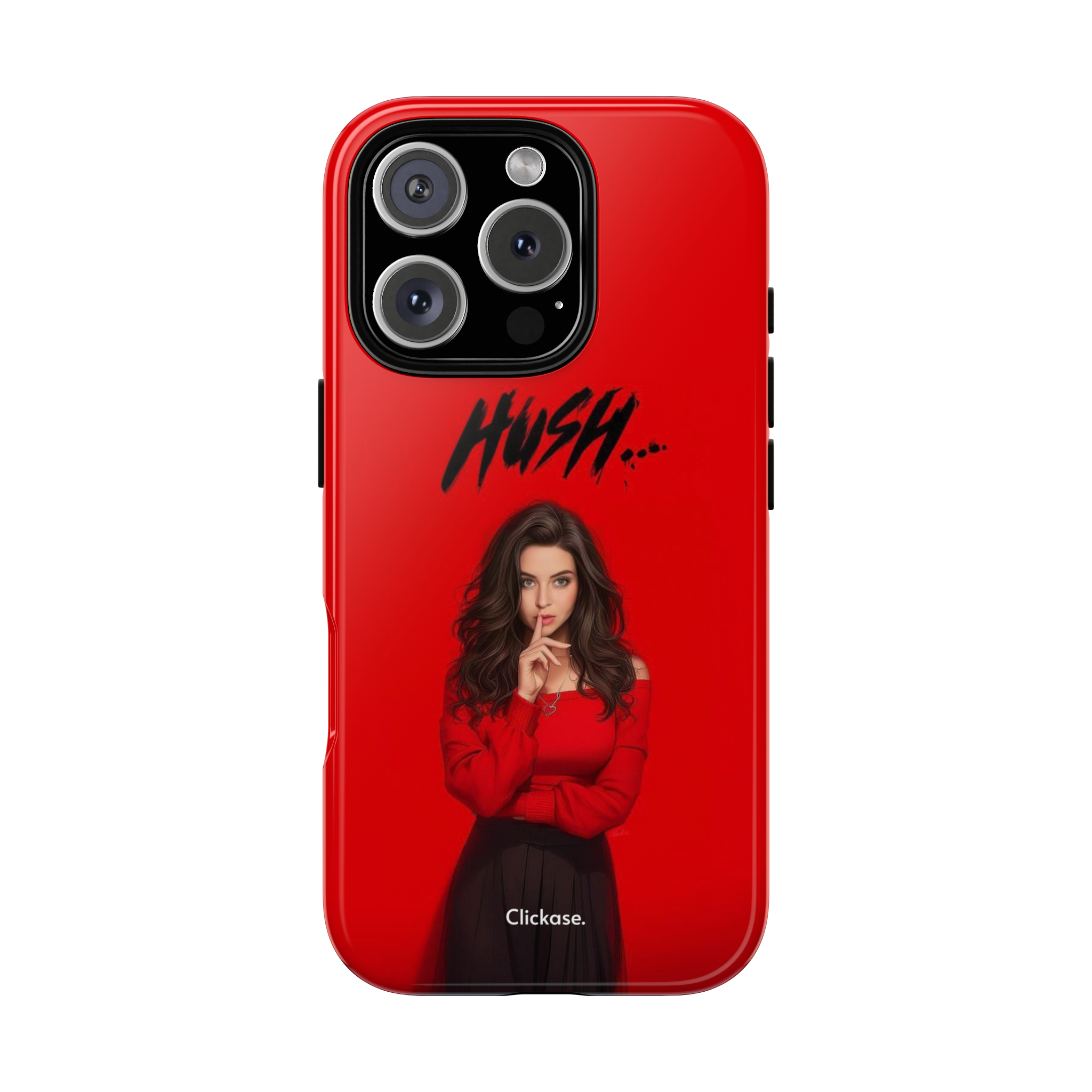 Hush Girl Phone Case | Clickase