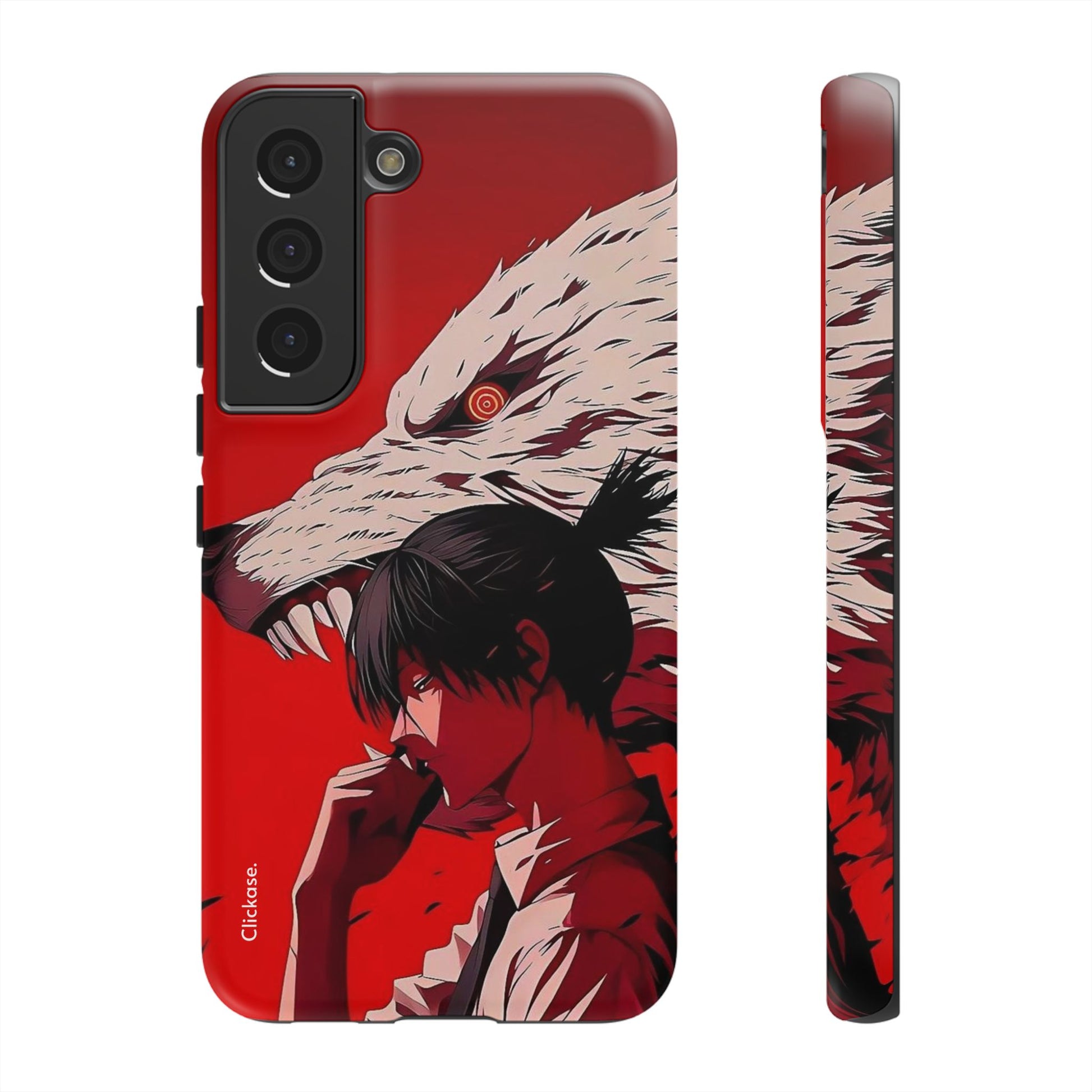 Samurai Wolf - Tough Phone Case by