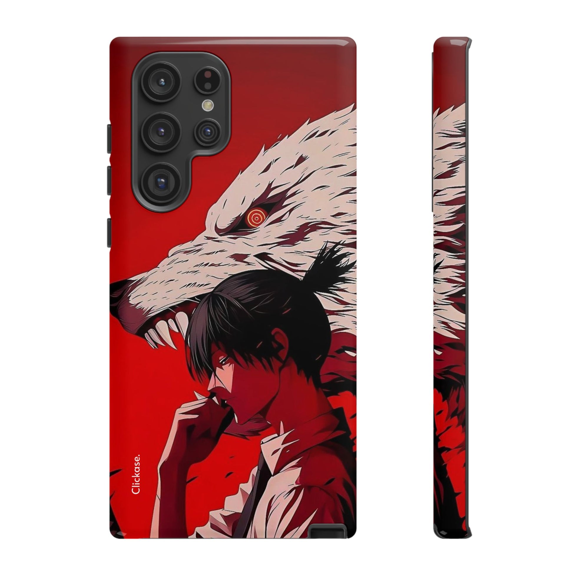 Samurai Wolf - Tough Phone Case by