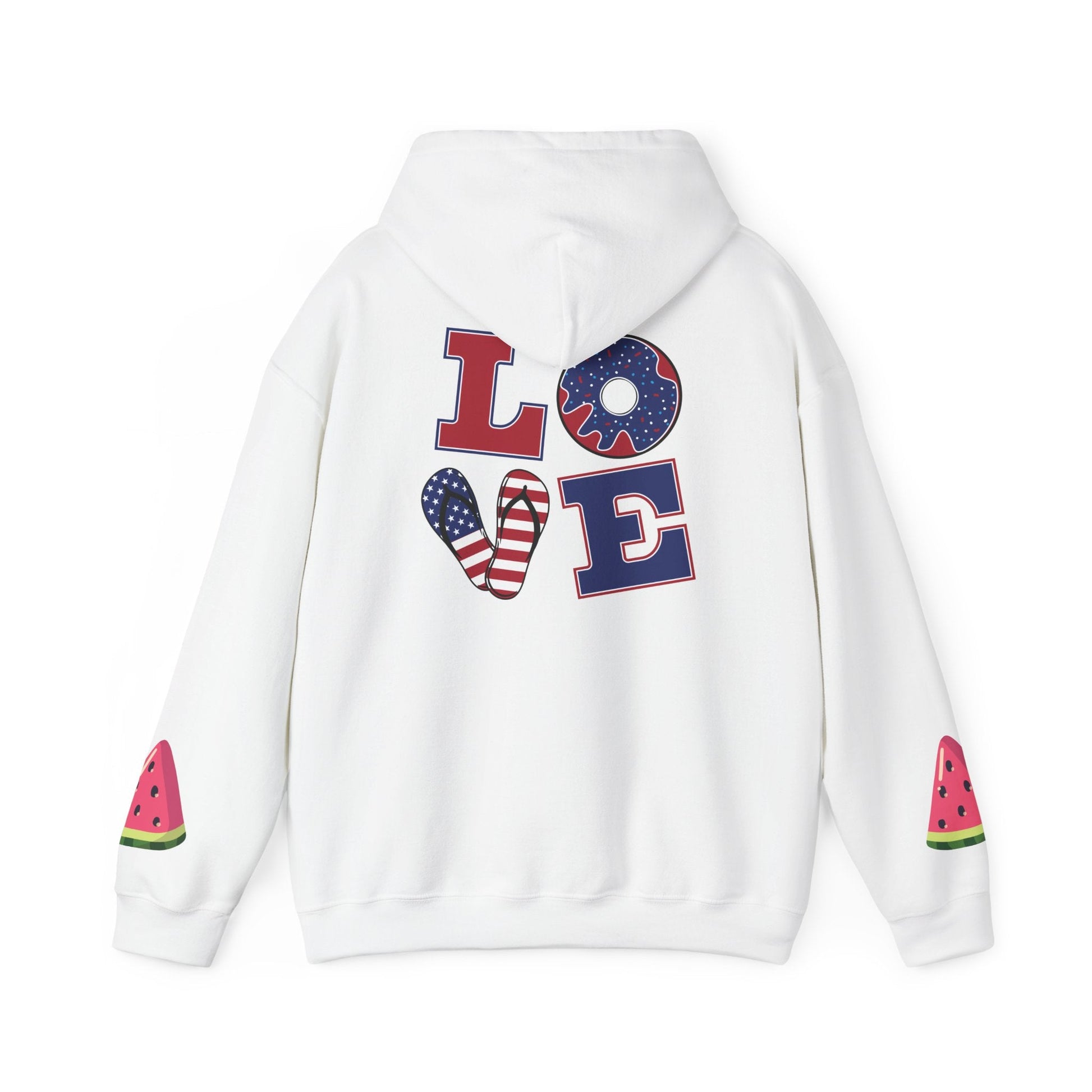 Super Dad Heart Hoodie by