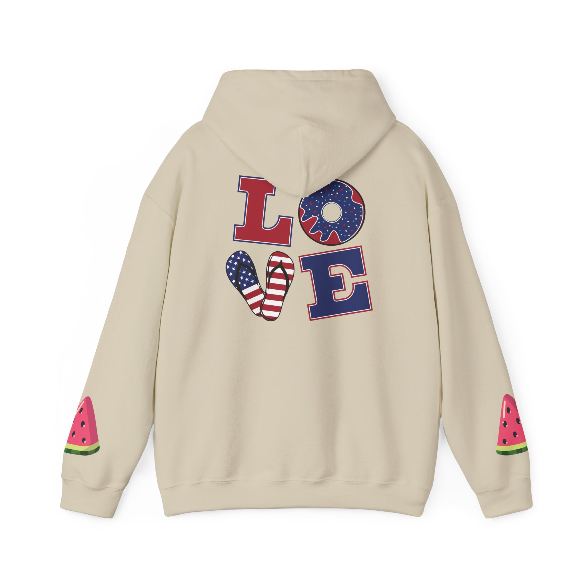 Super Dad Heart Hoodie by