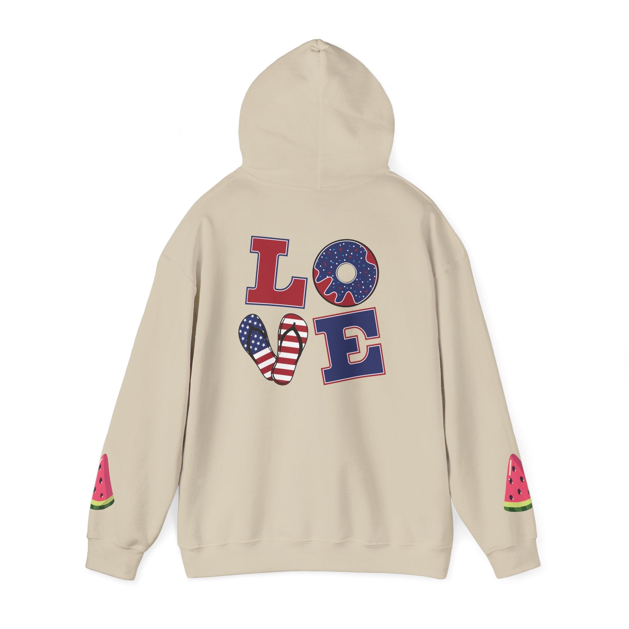 Super Dad Heart Hoodie by