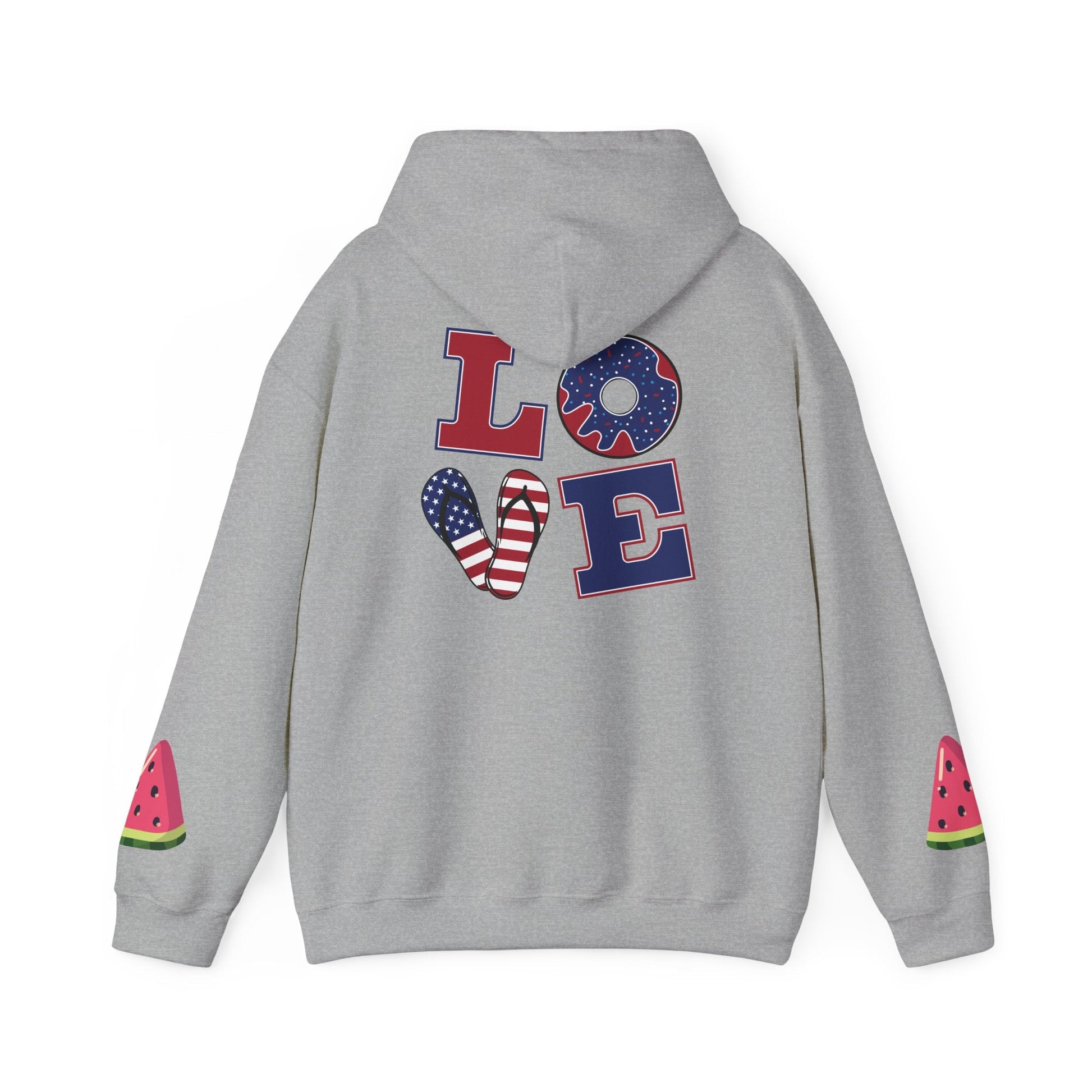 Super Dad Heart Hoodie by