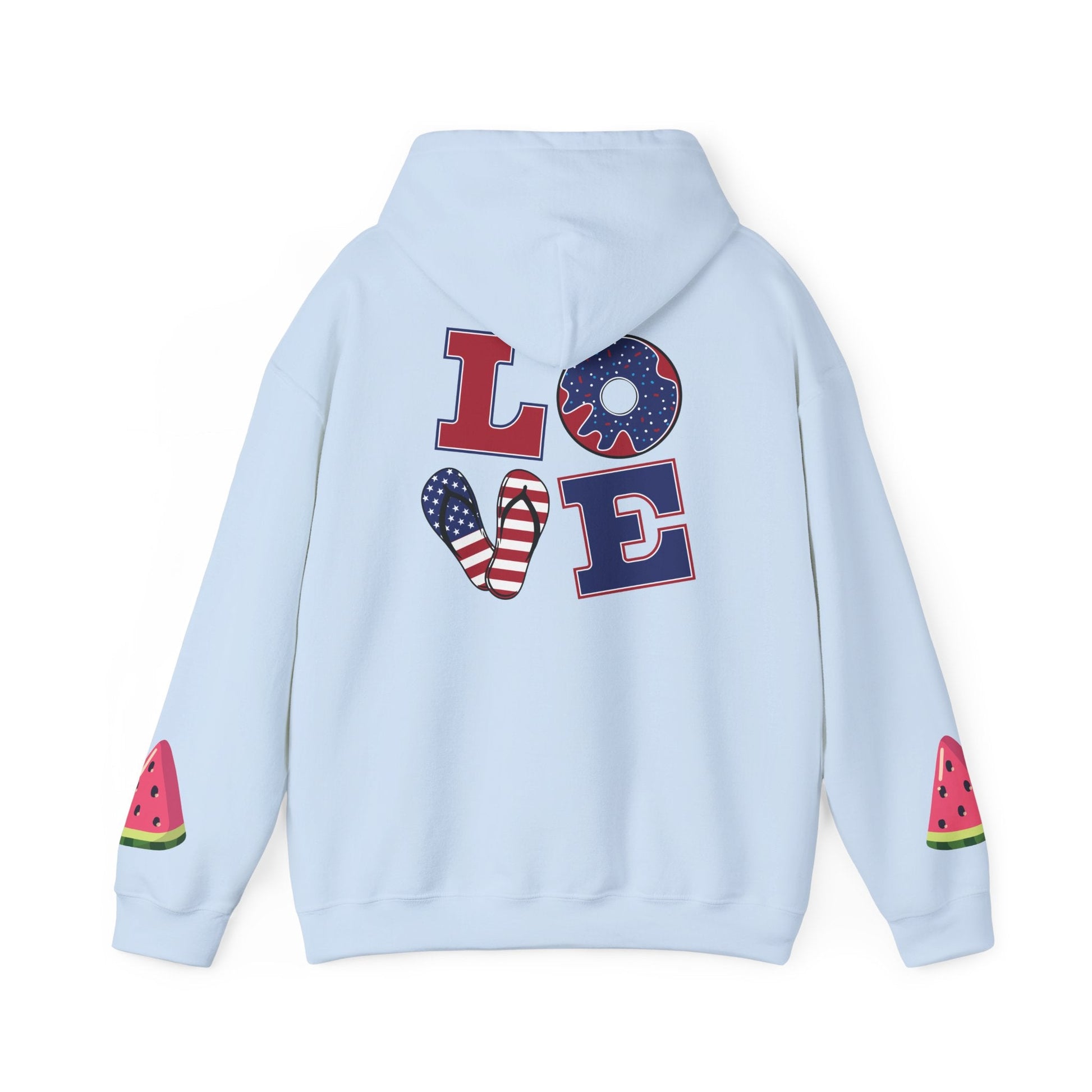 Super Dad Heart Hoodie by