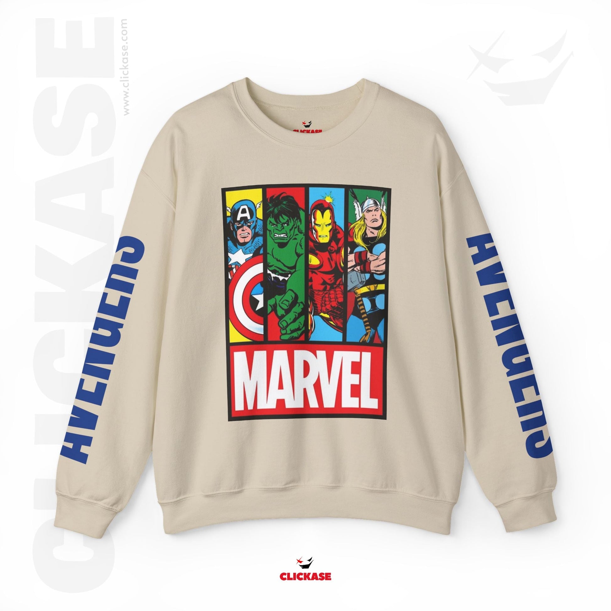 The Avengers Superhero - Crewneck Sweatshirt Unisex by