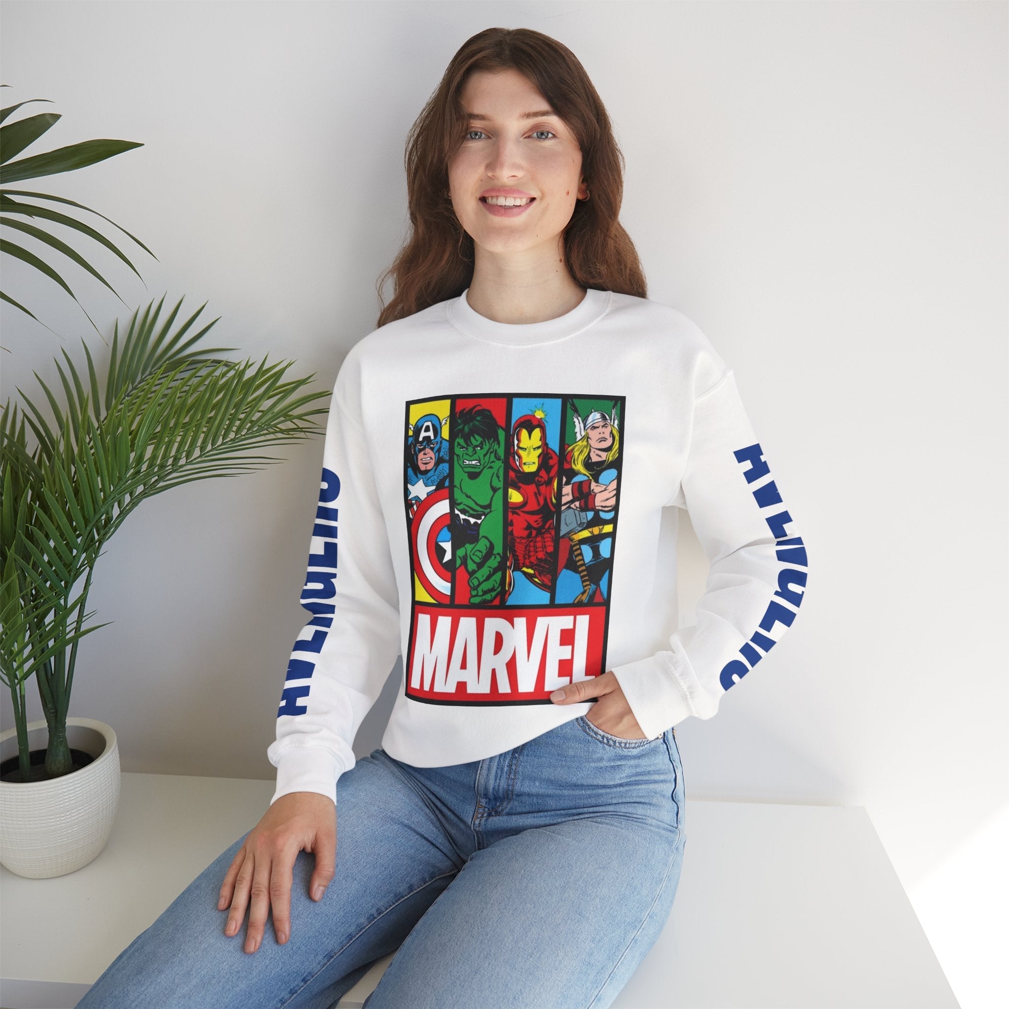 The Avengers Superhero - Crewneck Sweatshirt Unisex by
