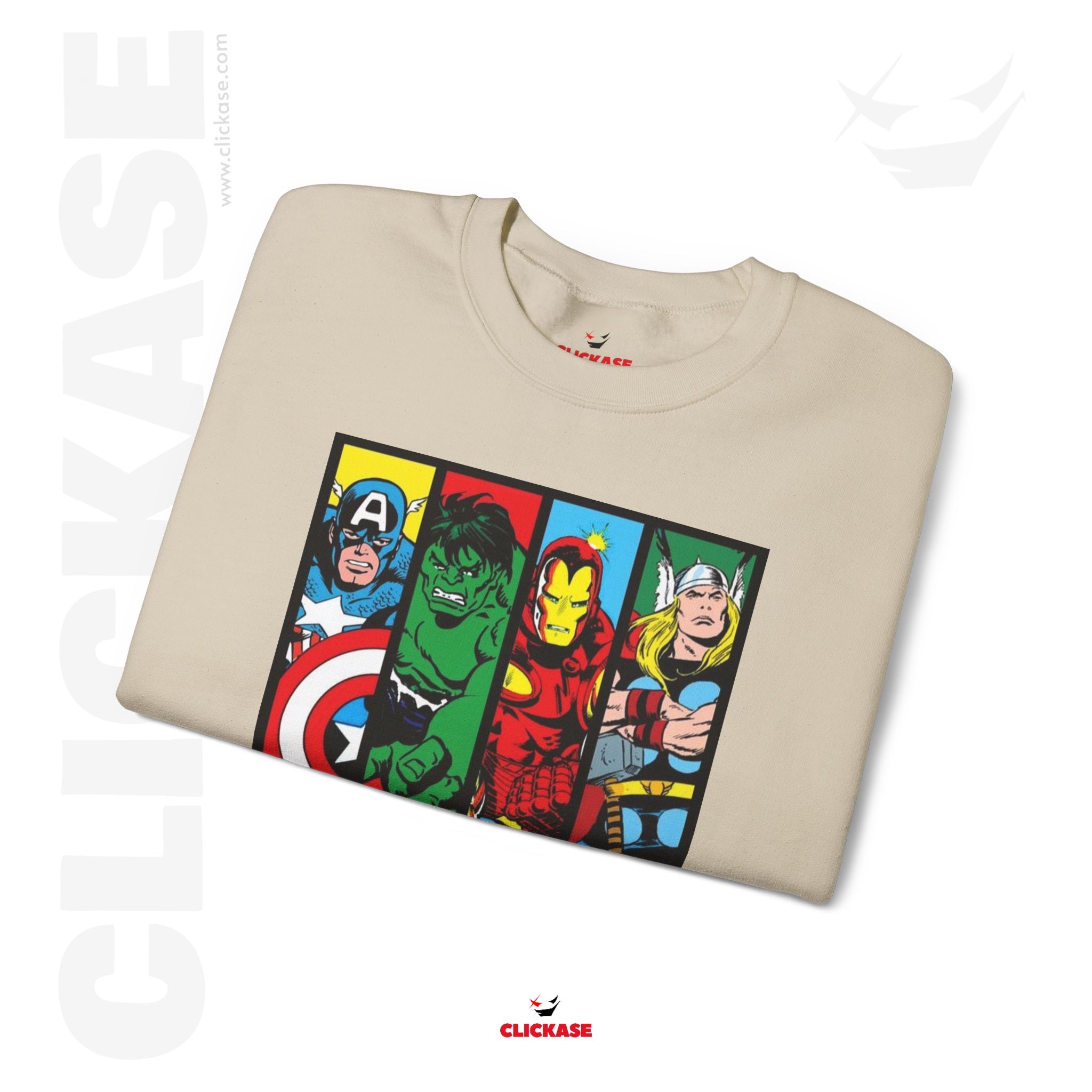 The Avengers Superhero - Crewneck Sweatshirt Unisex by