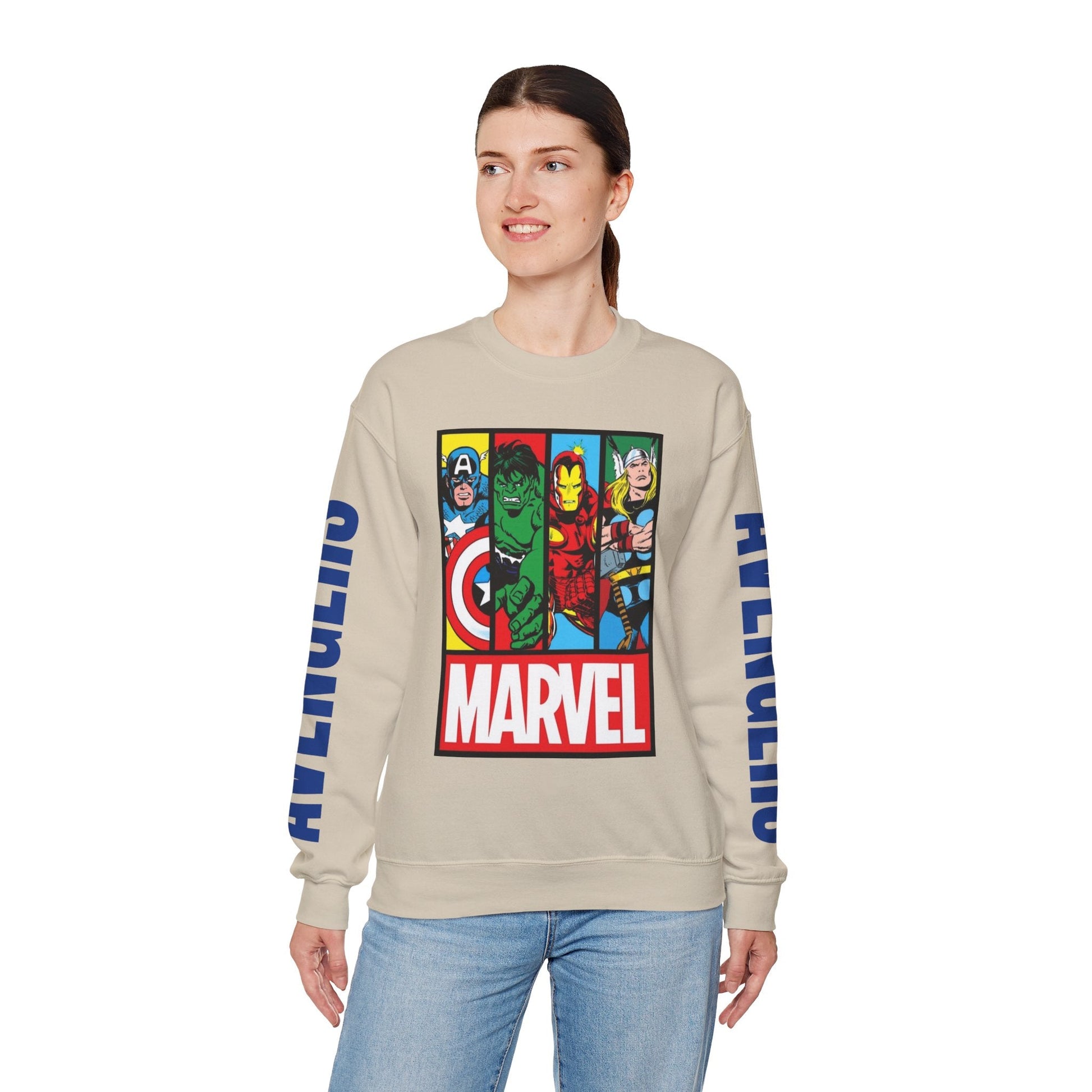 The Avengers Superhero - Crewneck Sweatshirt Unisex by
