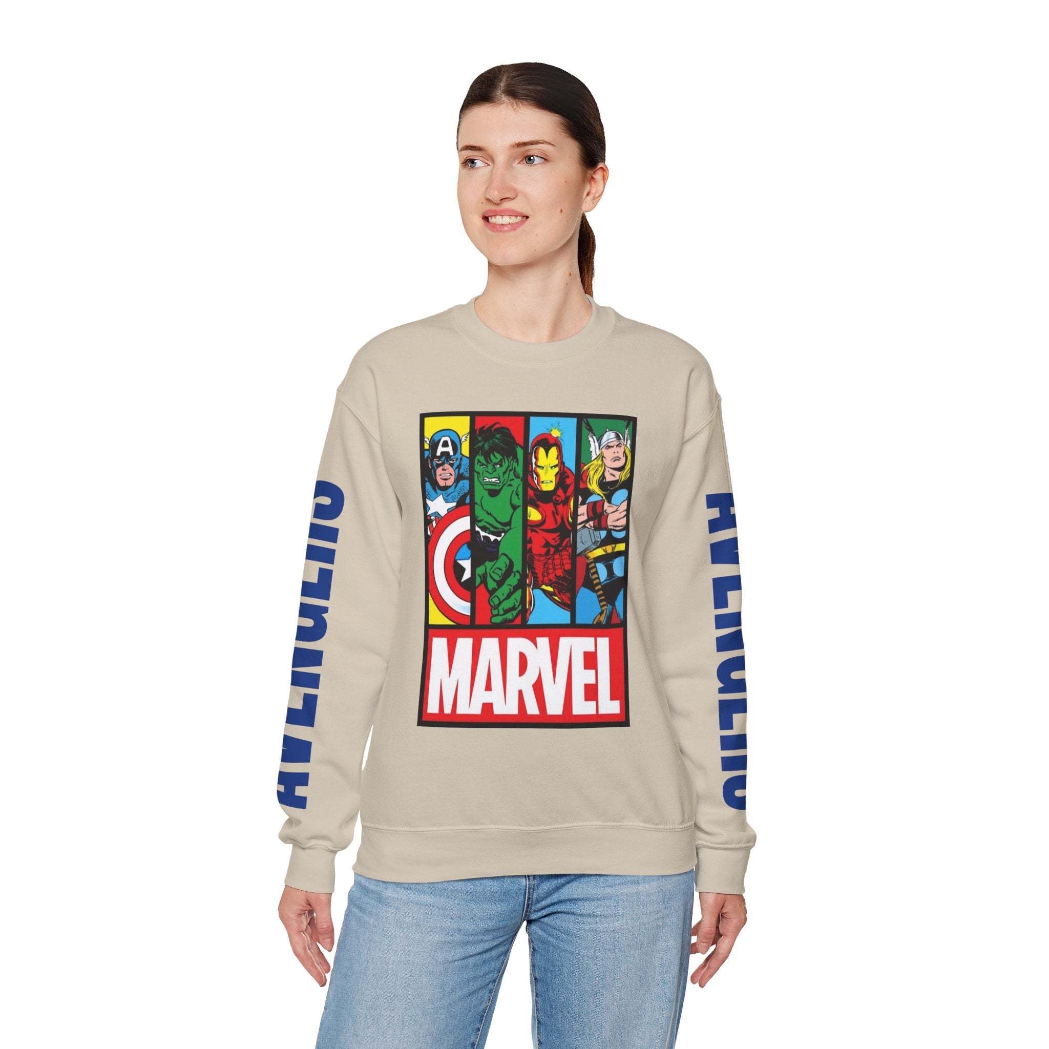 The Avengers Superhero - Crewneck Sweatshirt Unisex by
