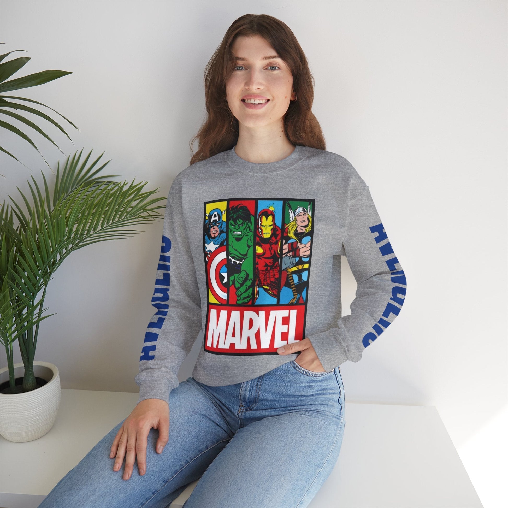 The Avengers Superhero - Crewneck Sweatshirt Unisex by