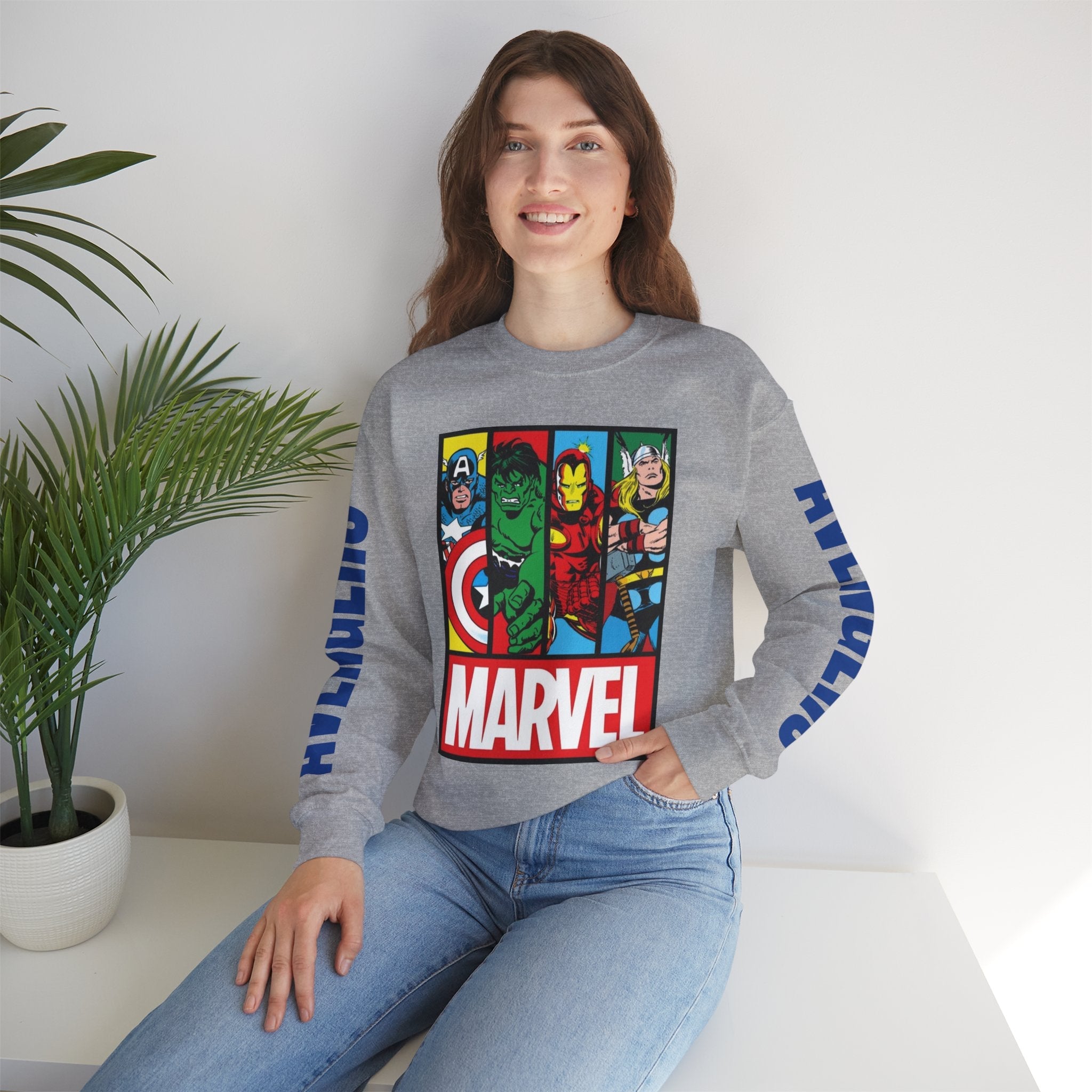 The Avengers Superhero - Crewneck Sweatshirt Unisex by