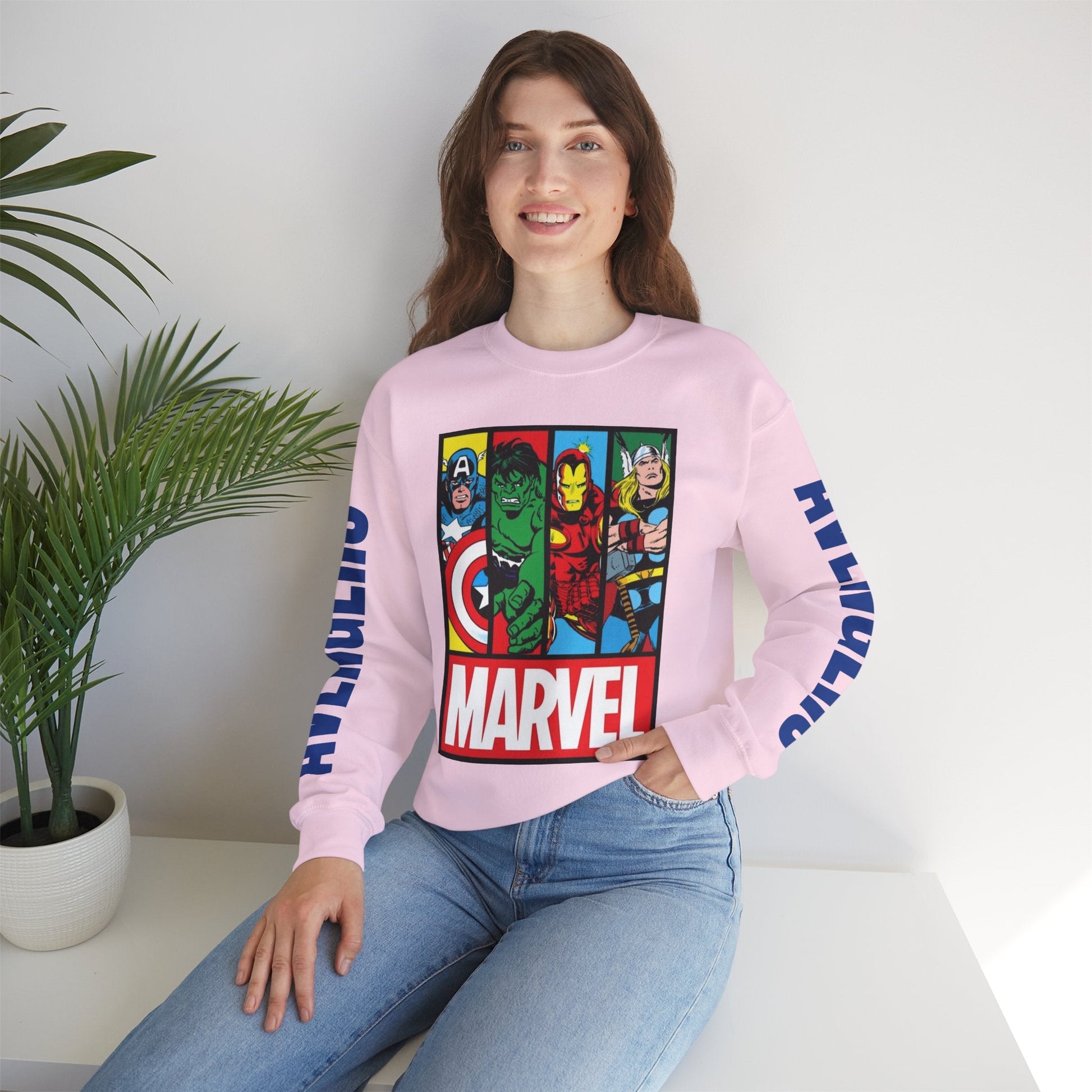 The Avengers Superhero - Crewneck Sweatshirt Unisex by