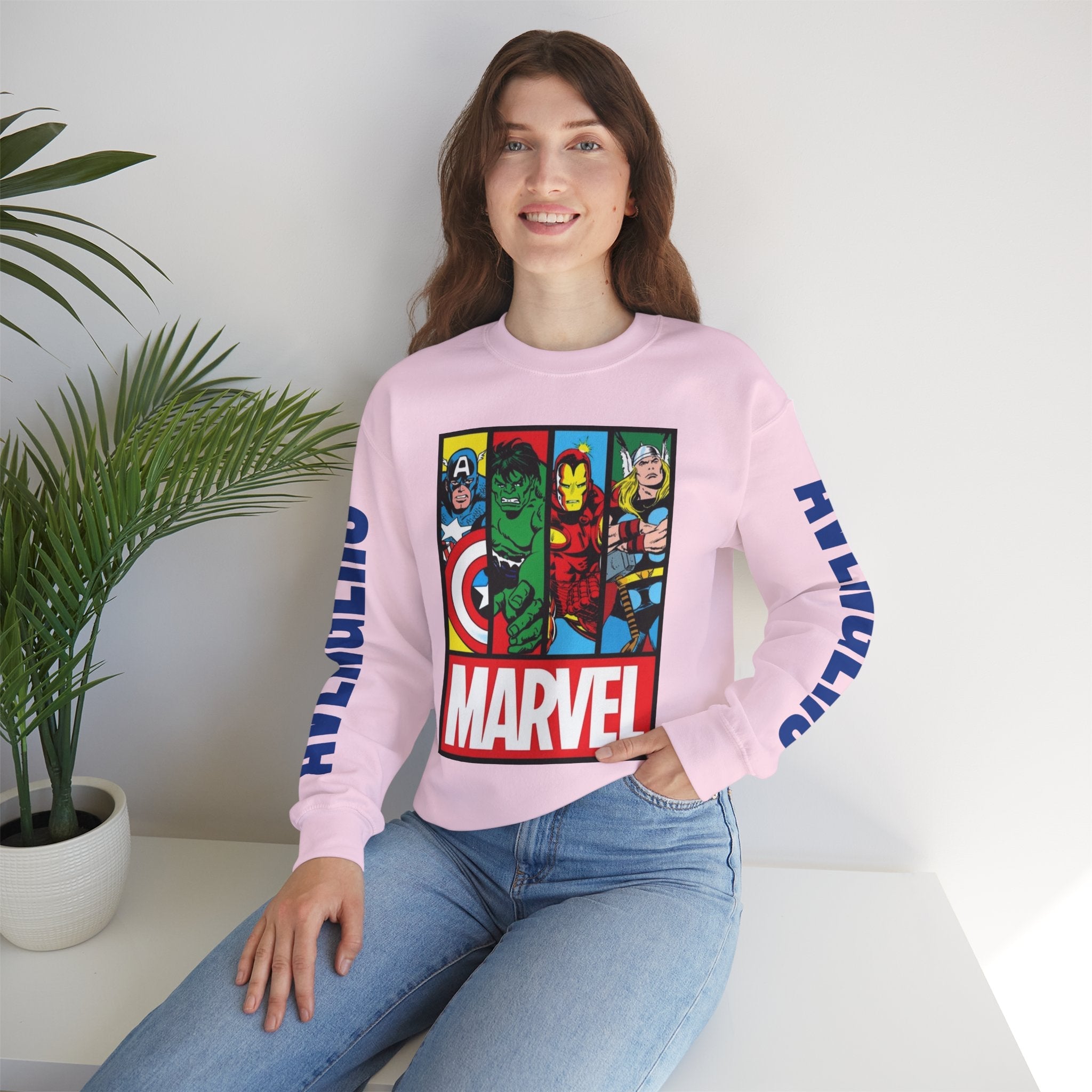 The Avengers Superhero - Crewneck Sweatshirt Unisex by
