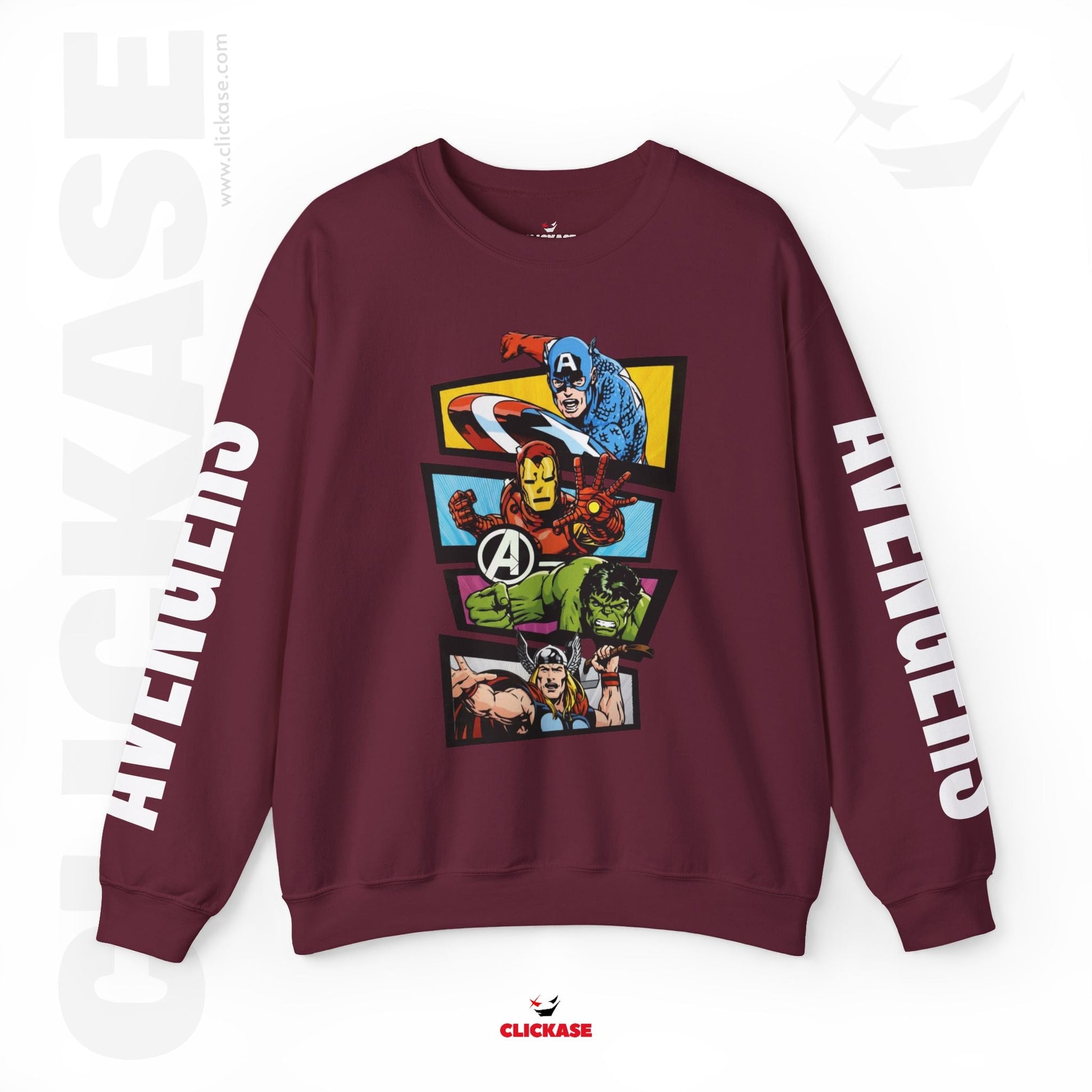 The Avengers Superhero - Crewneck Sweatshirt Unisex by
