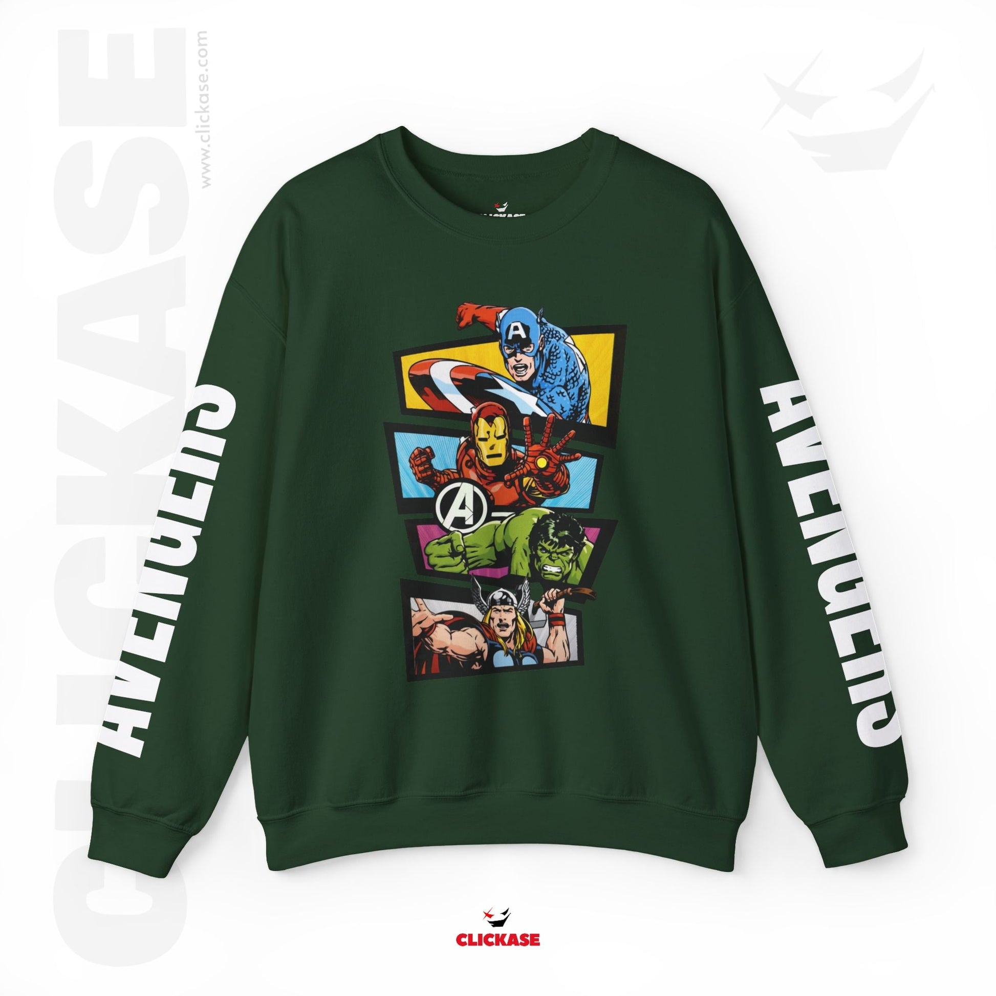 The Avengers Superhero - Crewneck Sweatshirt Unisex by
