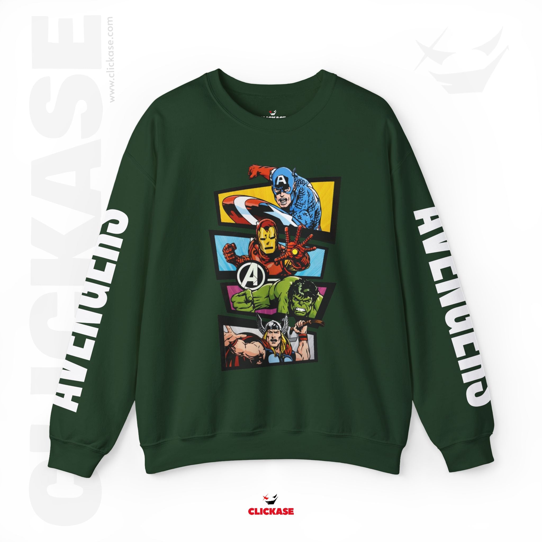 The Avengers Superhero - Crewneck Sweatshirt Unisex by