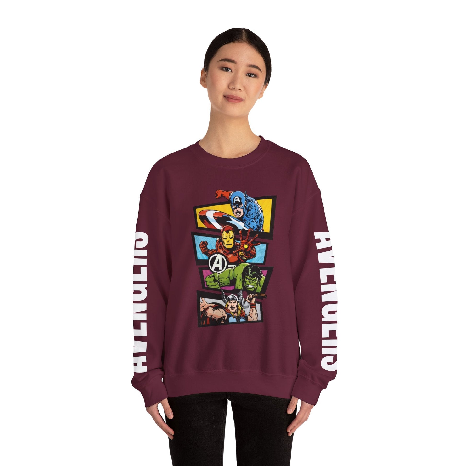 The Avengers Superhero - Crewneck Sweatshirt Unisex by