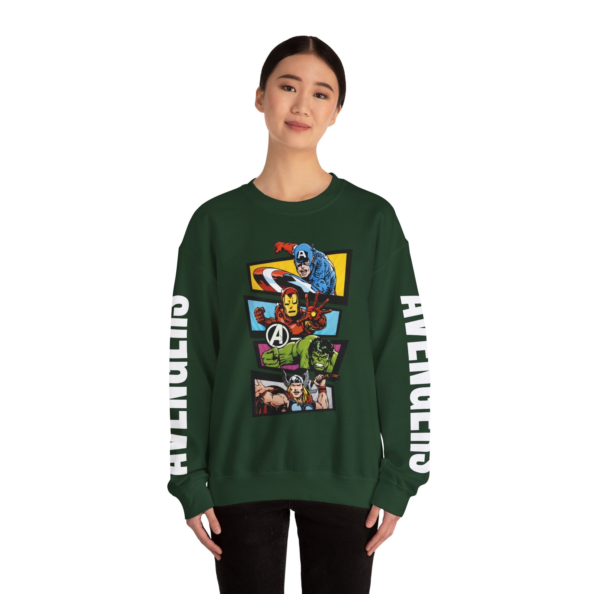 The Avengers Superhero - Crewneck Sweatshirt Unisex by