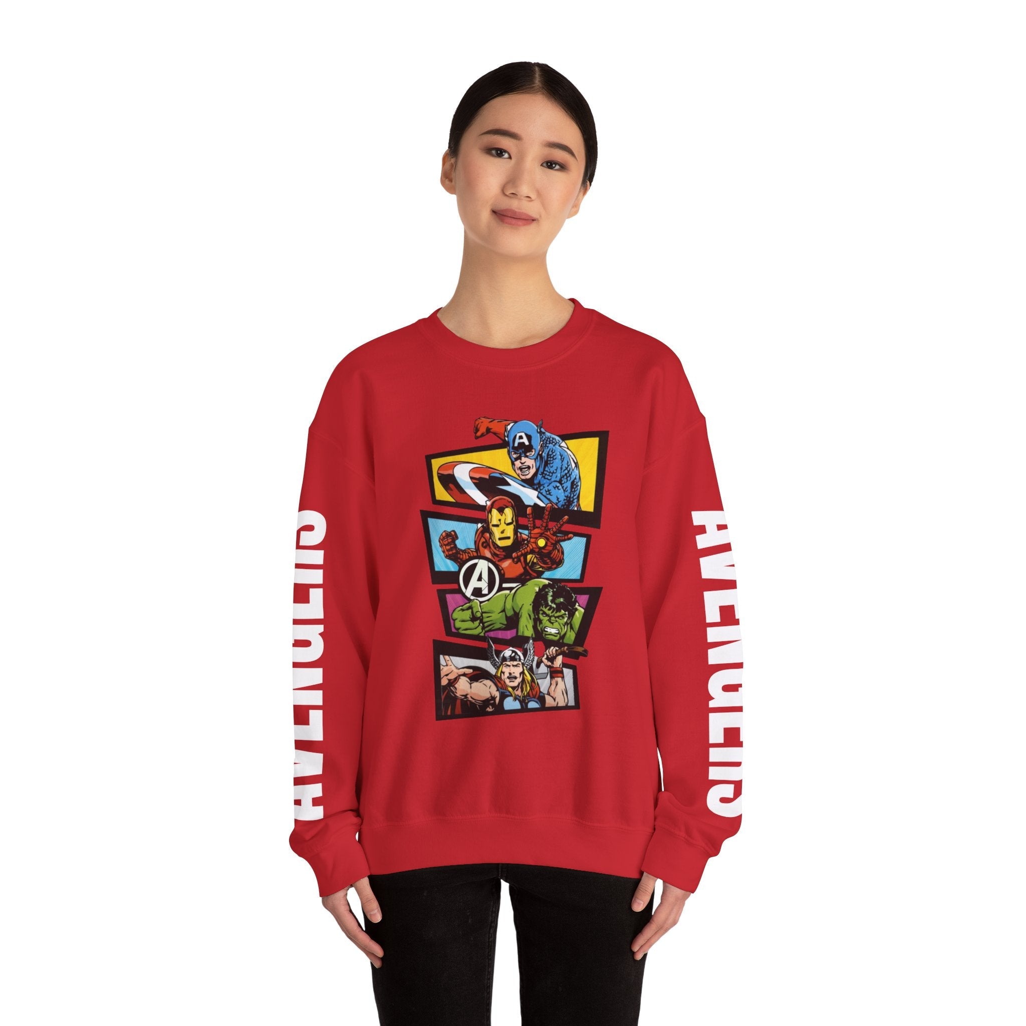 The Avengers Superhero - Crewneck Sweatshirt Unisex by