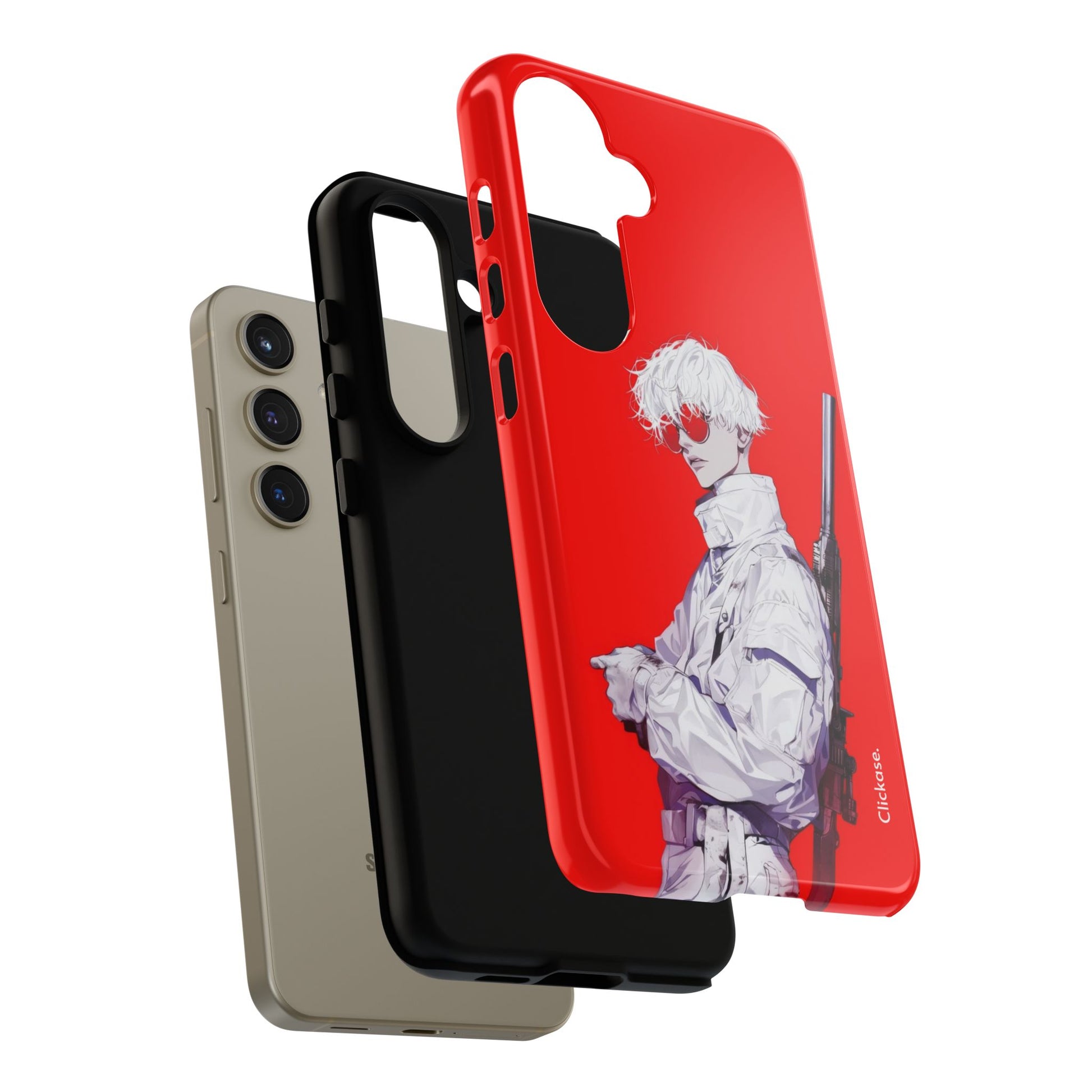 White Killer - Tough Phone Case by