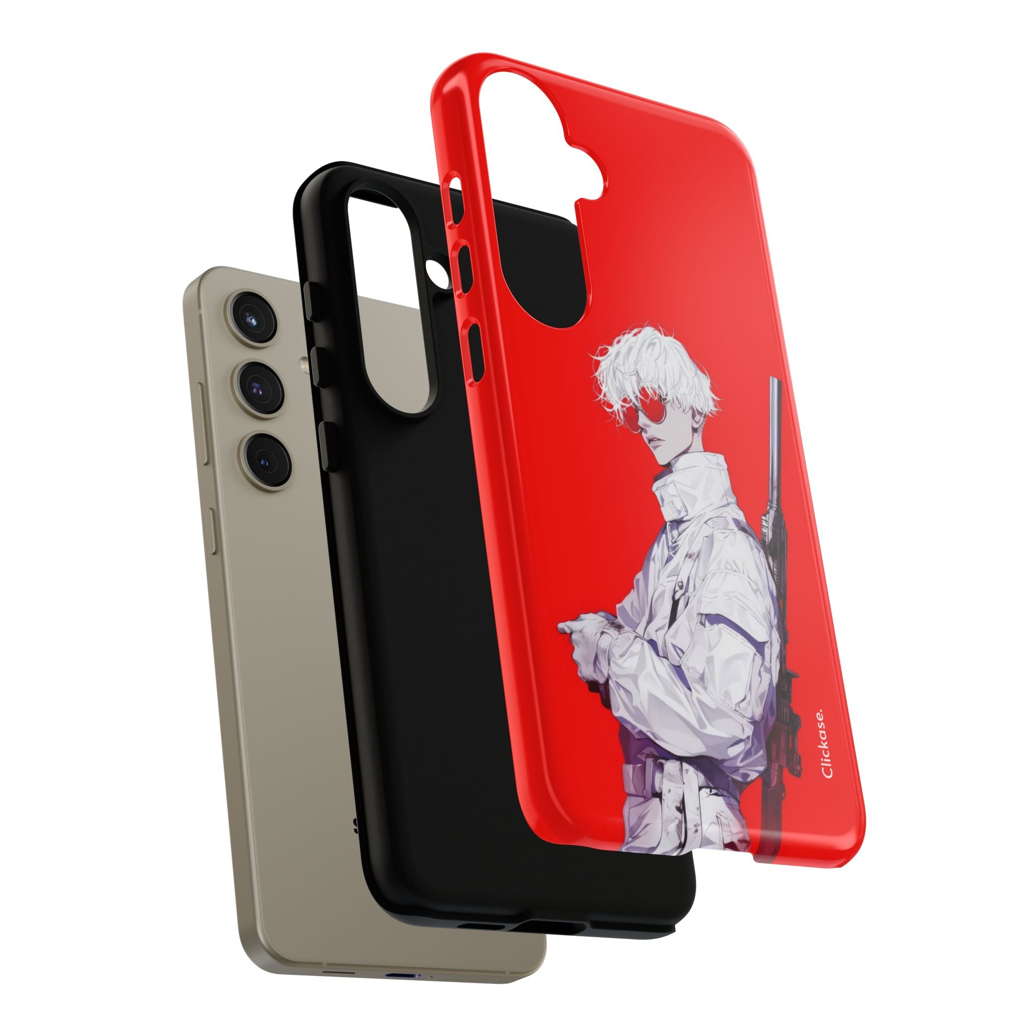 White Killer - Tough Phone Case by