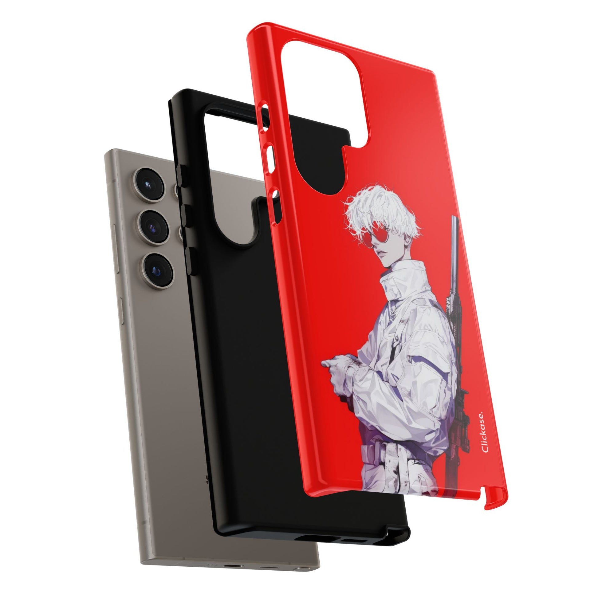 White Killer - Tough Phone Case by