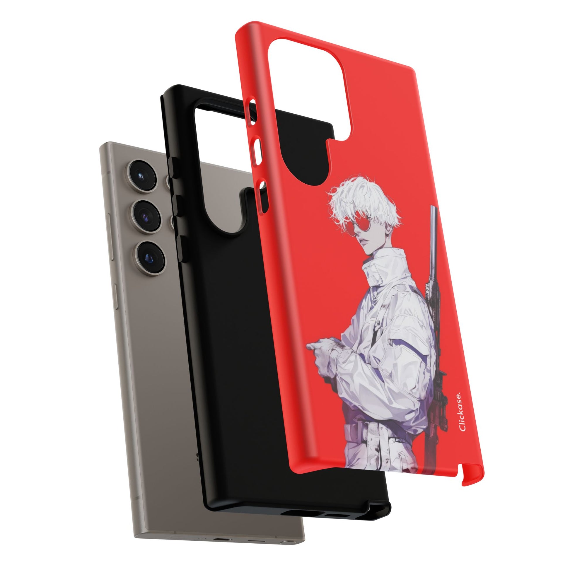 White Killer - Tough Phone Case by